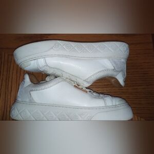 Tory Burch white ladybug lows women's size 7